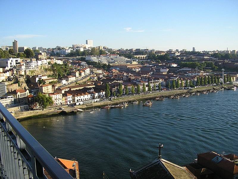 Vila Nova de Gaia from Porto