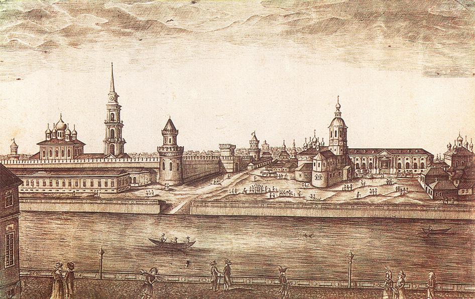 Тула на гравюре 1807 года.