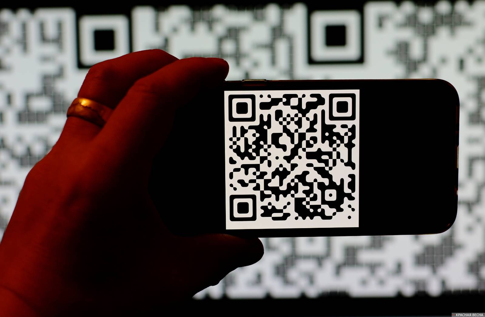 QR код