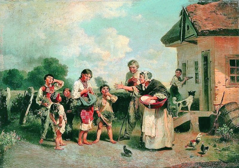 Иван Соколов. Попались. 1867