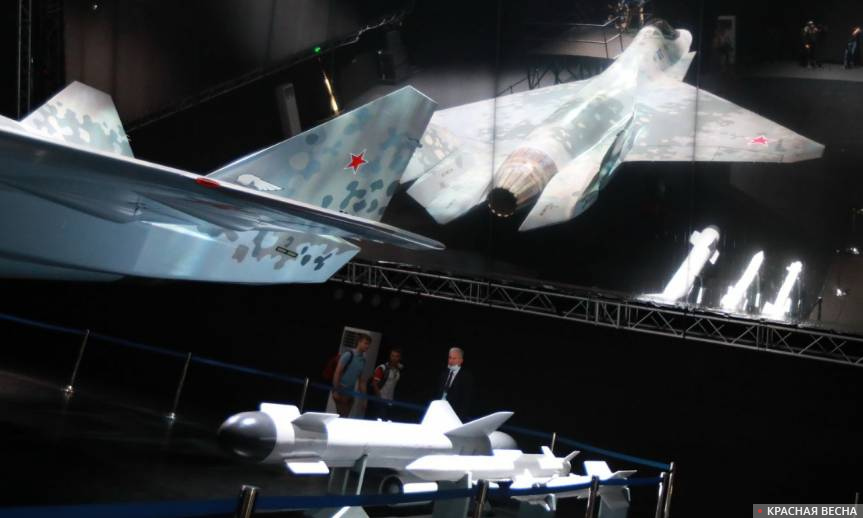 Су-75 «Сheckmate» МАКС-2021