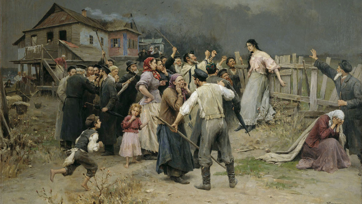 Николай Корнилович Пимоненко. Жертва фанатизма. 1899