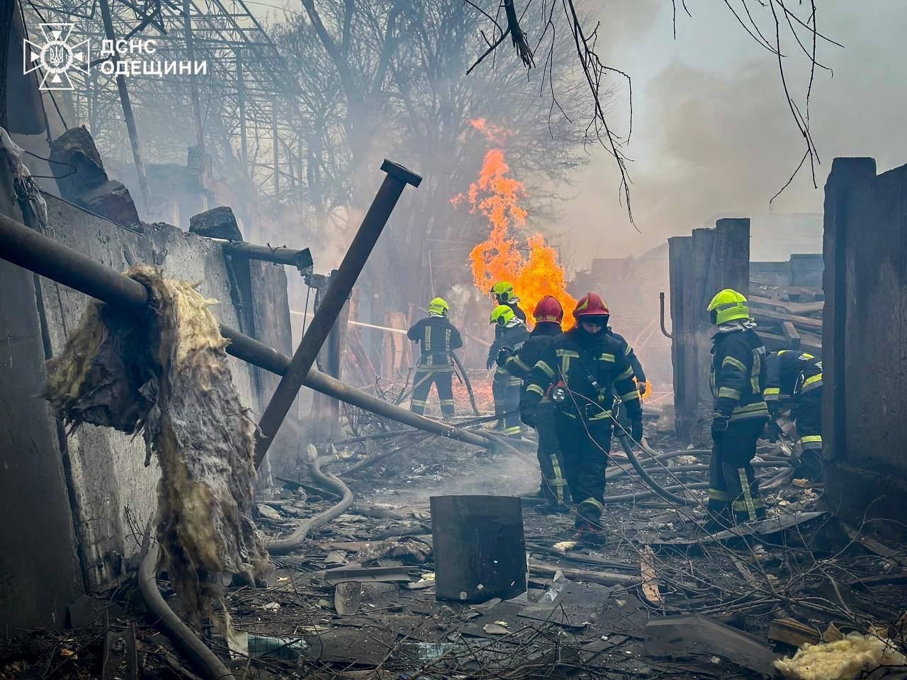 Разрушение санатория «Мрия». Одесса.