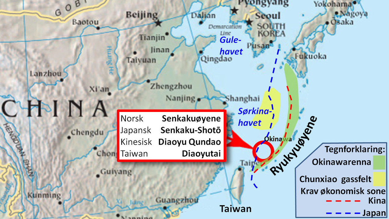 Спорные острова. Острова Дяоюйдао (Сенкаку)