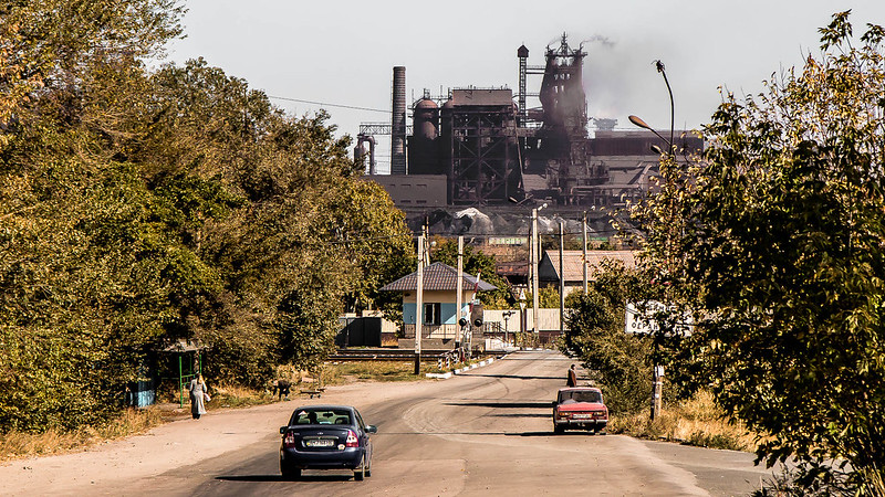 Дорога к «Азовстали», Мариуполь