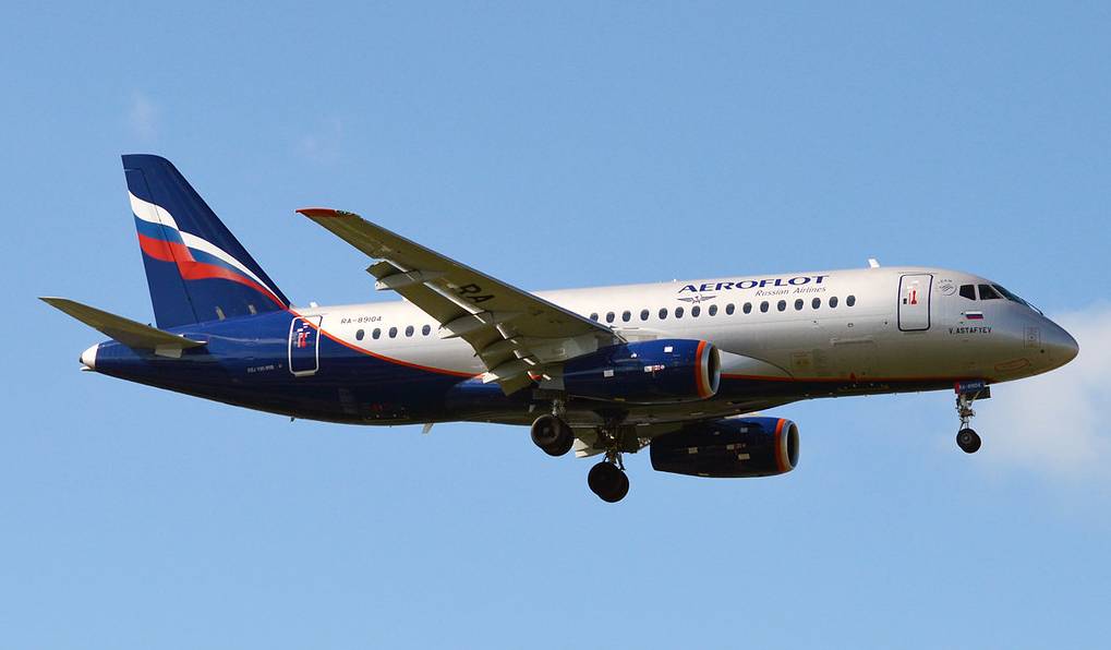 SSJ-100 Aeroflot