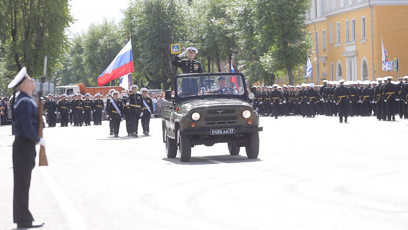 Парад в Северодвинске