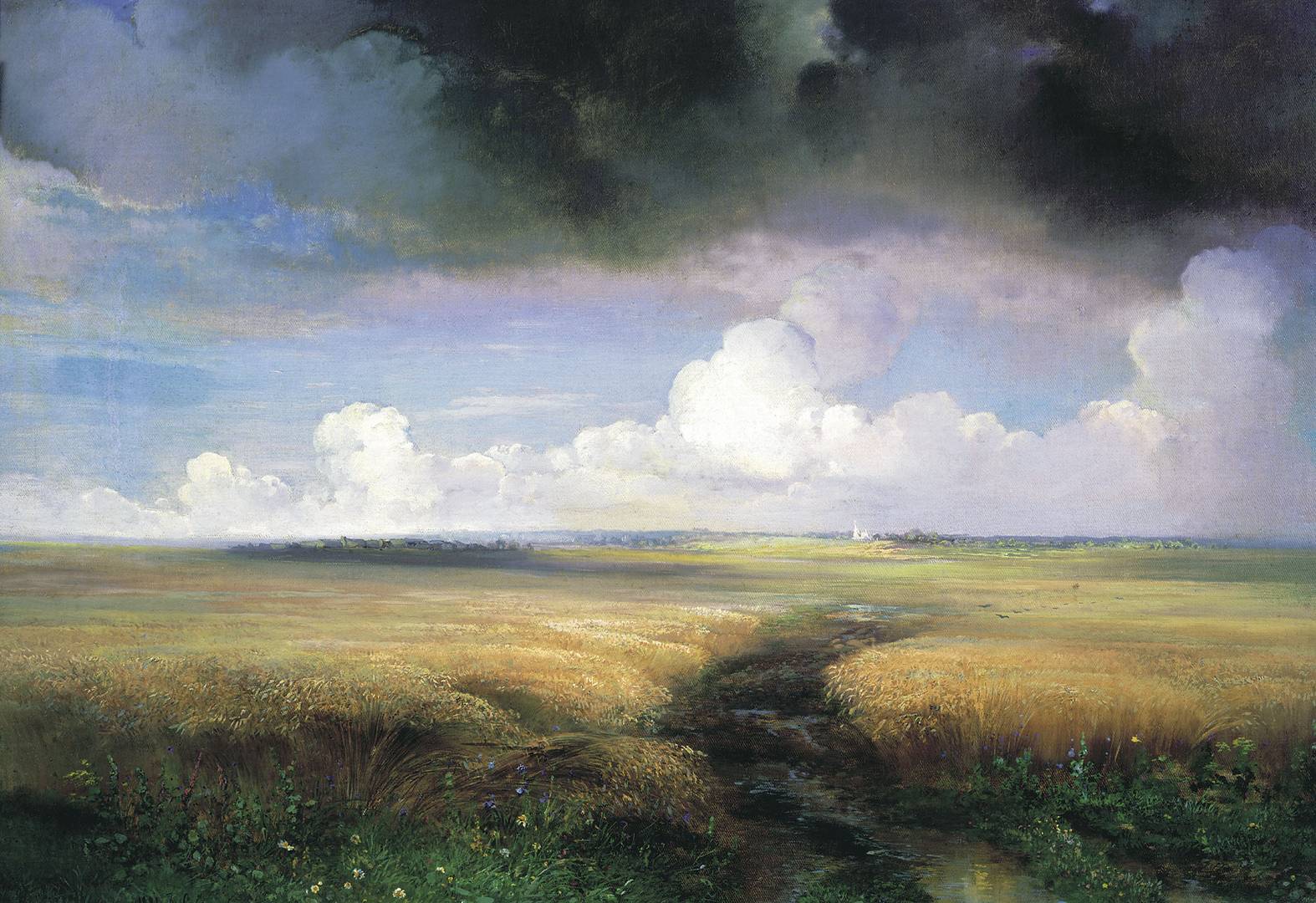 Саврасов Алексей. Рожь. 1881.