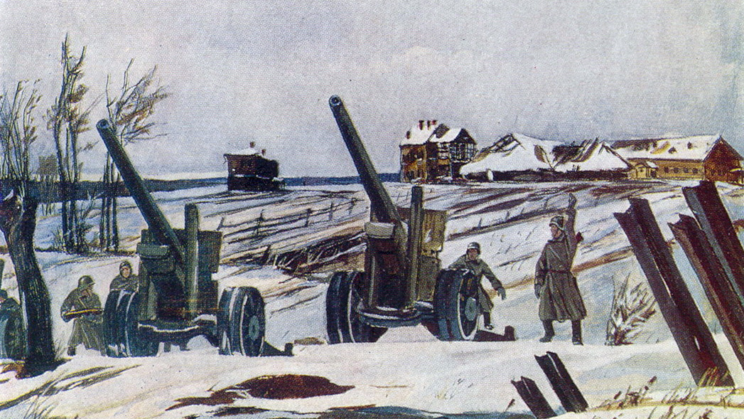 Александр Дейнека. Перед наступлением. 1943