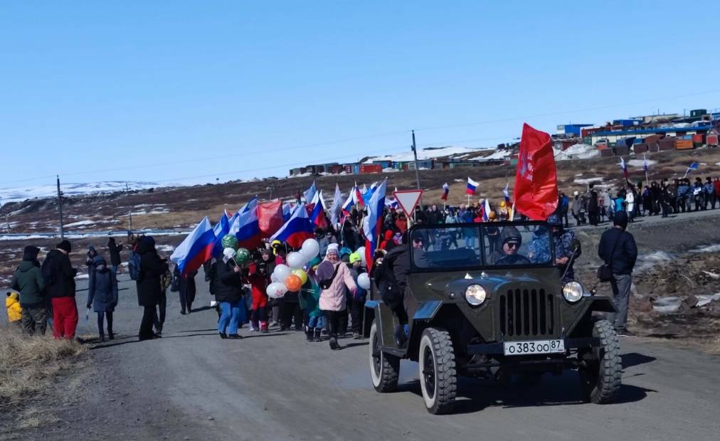 «Победный марш-бросок». Анадырь, 2 мая 2022 года