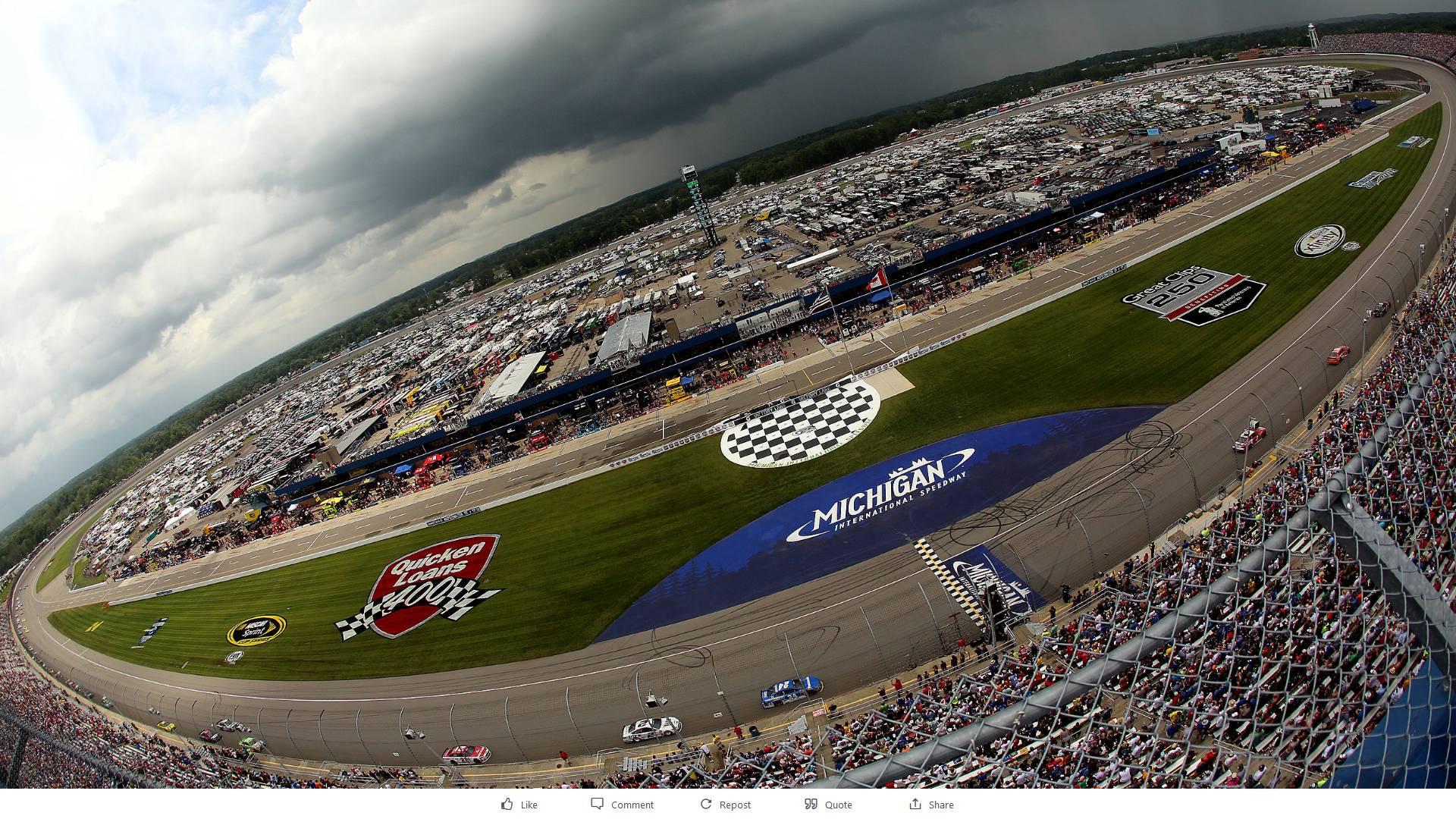 Гоночная трасса Michigan International Speedway