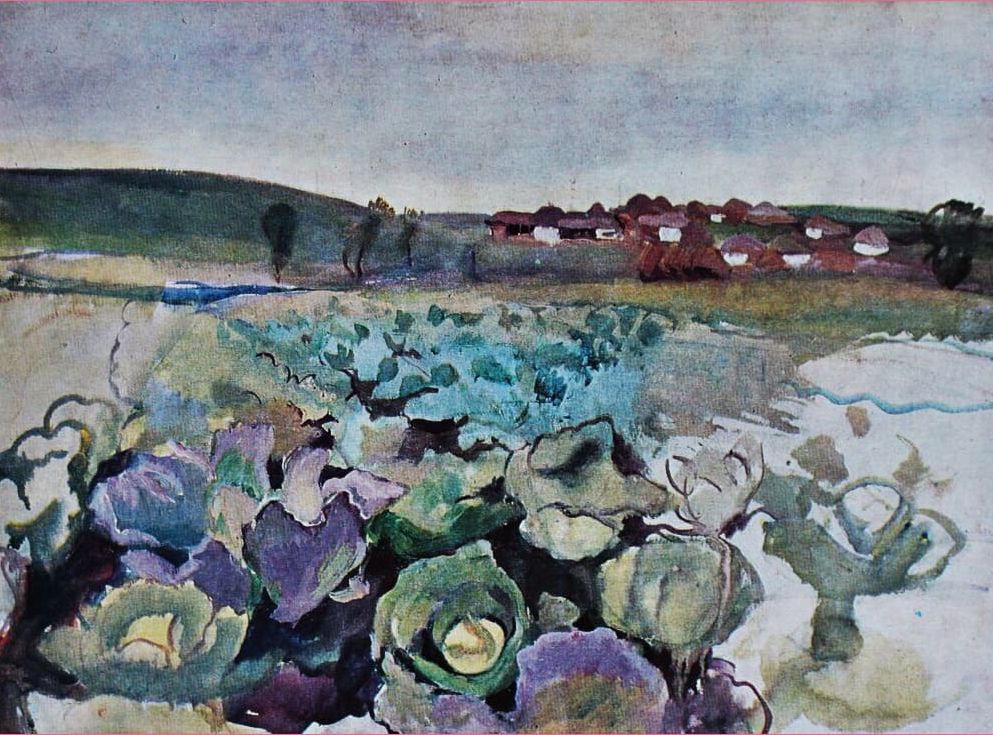 Зинаида Серебрякова. Капуста. 1909