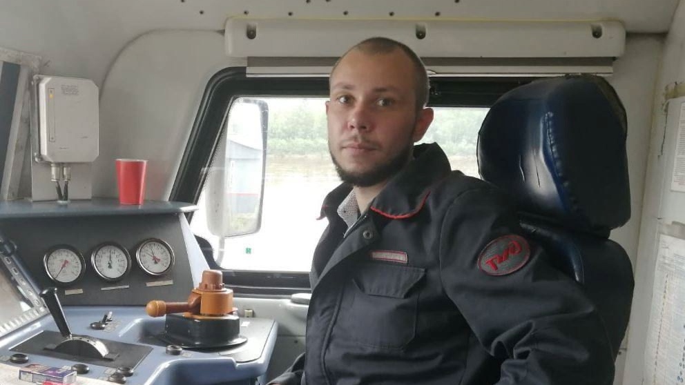 Машинист Павел Мишин