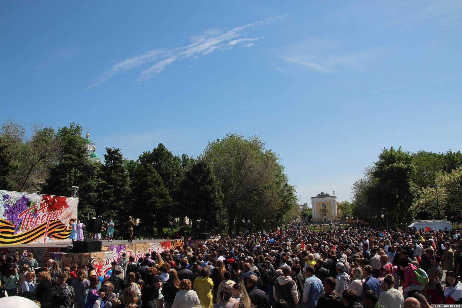 День Победы в Астрахани