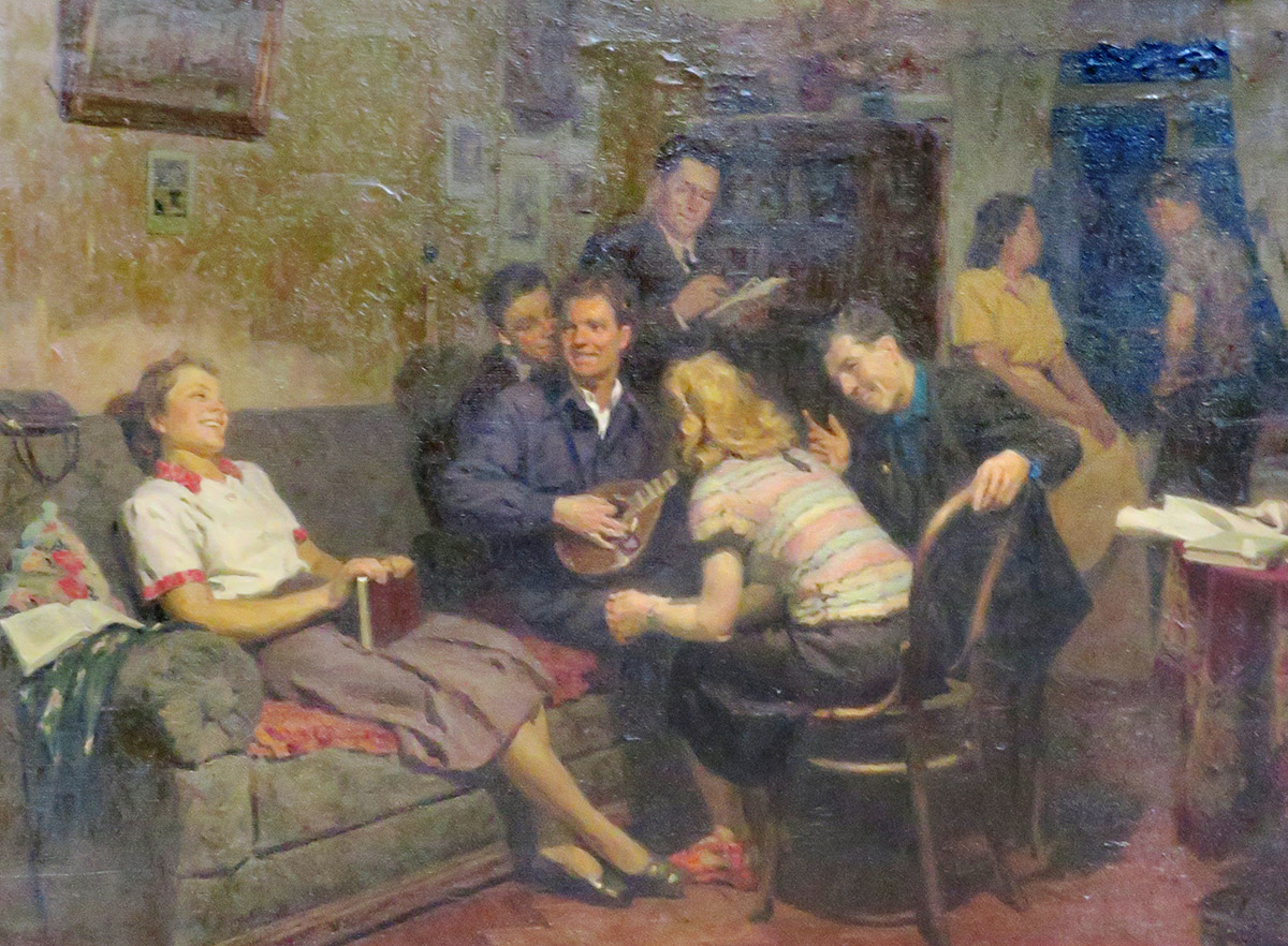 Л. В. Гудсков. Отдых. 1952