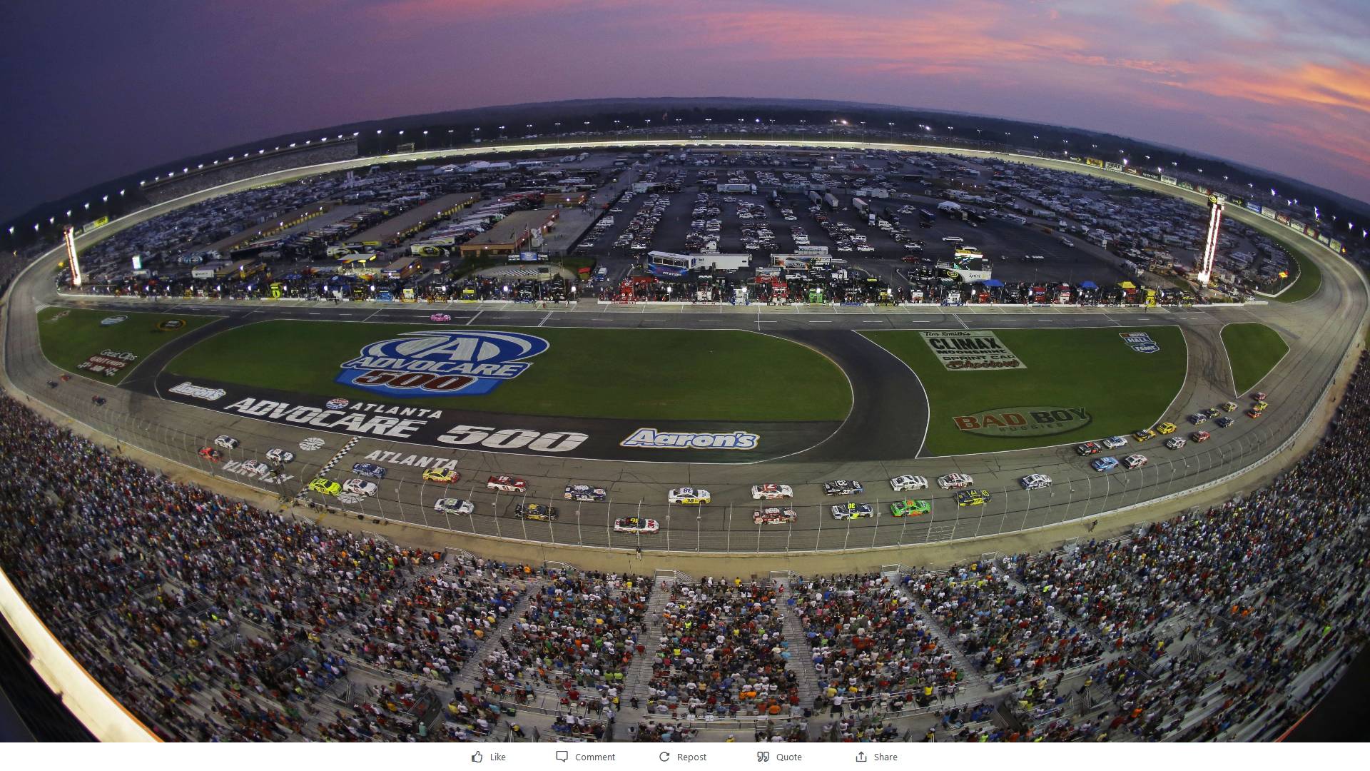 Гоночная трасса Atlanta Motor Speedway