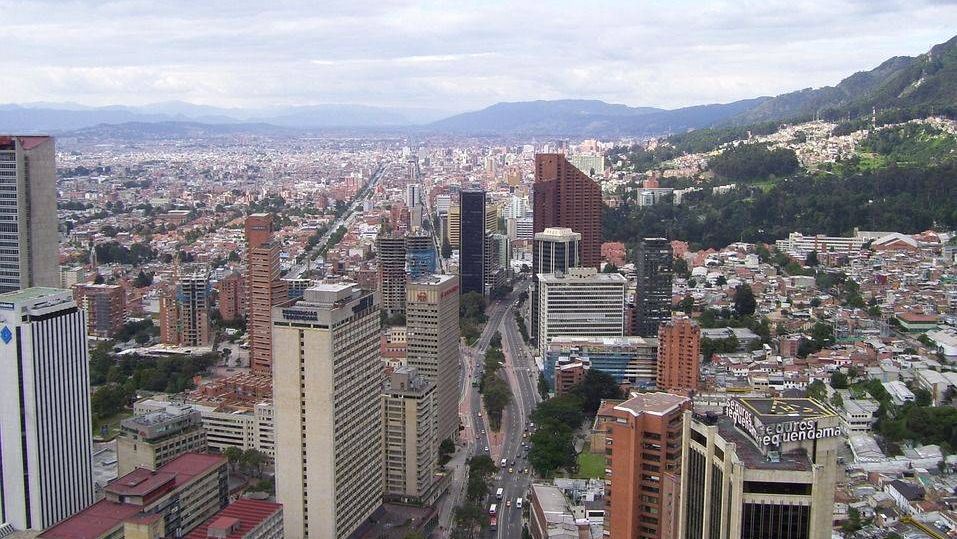 bogota colombia architecture skyline city cityscape tower skyscraper building landmark urban scenic scenery downtown metropolis buildings metropolitan bogota bogota bogota bogota bogota