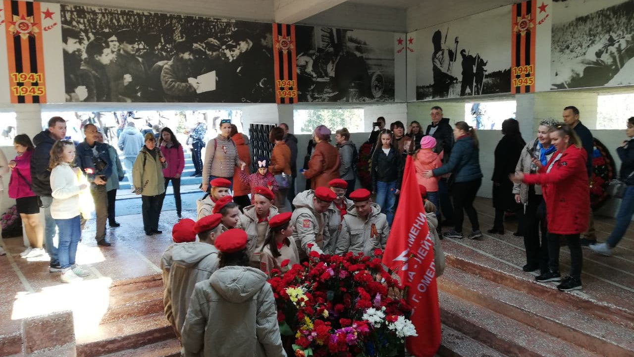 Мемориал «Партизанская слава». Город Луга, Ленинградская область 