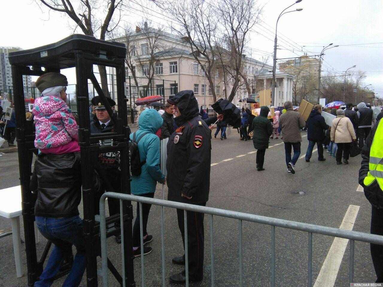 Полиция запрещает Знамя Победы