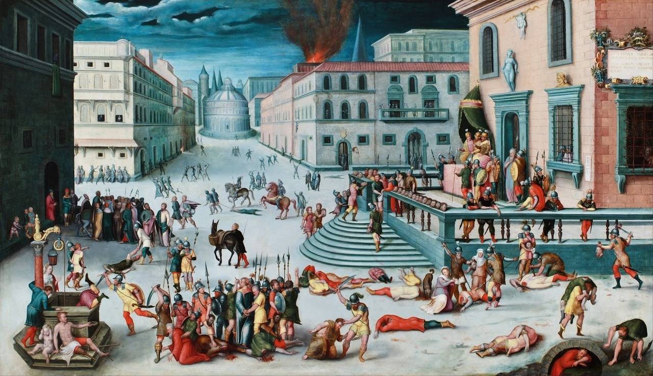 Антуан Карон. Резня по указу Триумвирата. 1560-1570