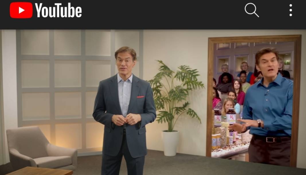 Цитата из видео «Dr. Oz for U.S. Senate».