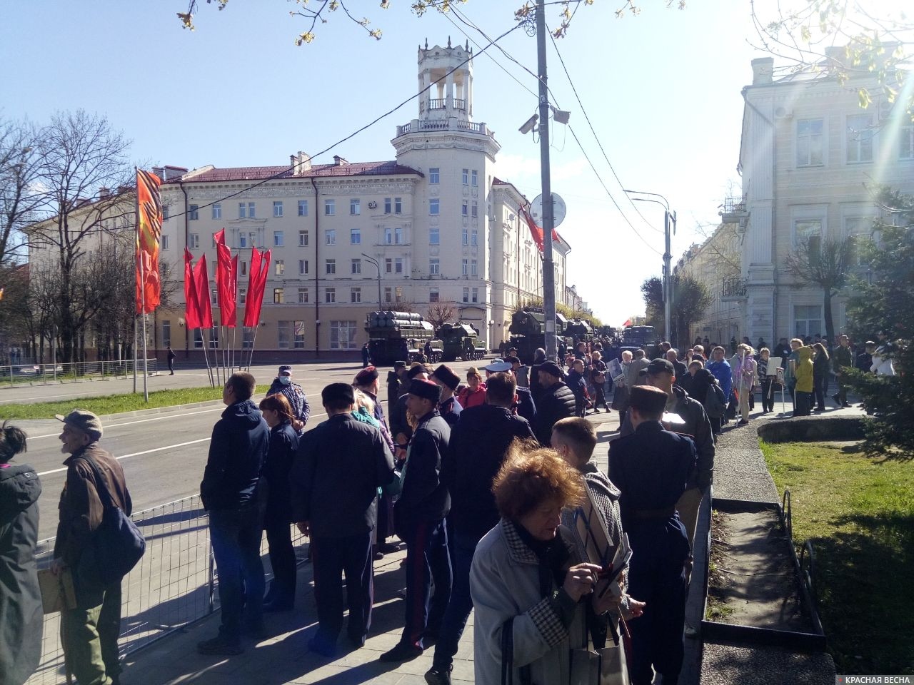 В ожидании Парада Победы. Смоленск.