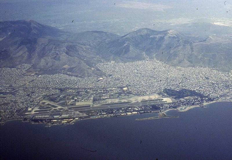 Hellinikon Airport aerial view 1998-3-9