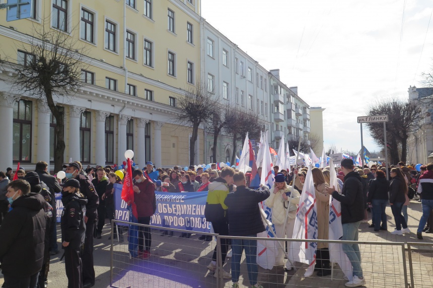 Первомай в Смоленске