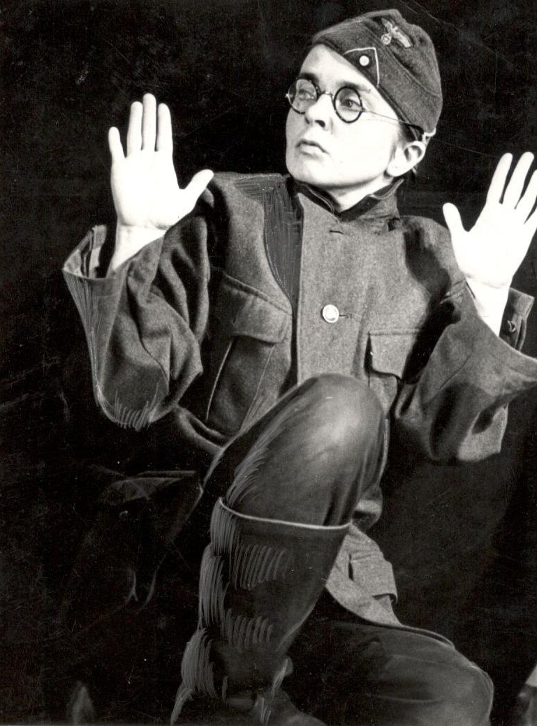 Вера Сорокина в спектакле «Берег». 1985