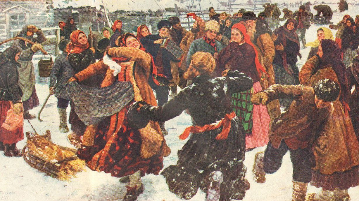 Ф. В. Сычков. Пляска. 1911