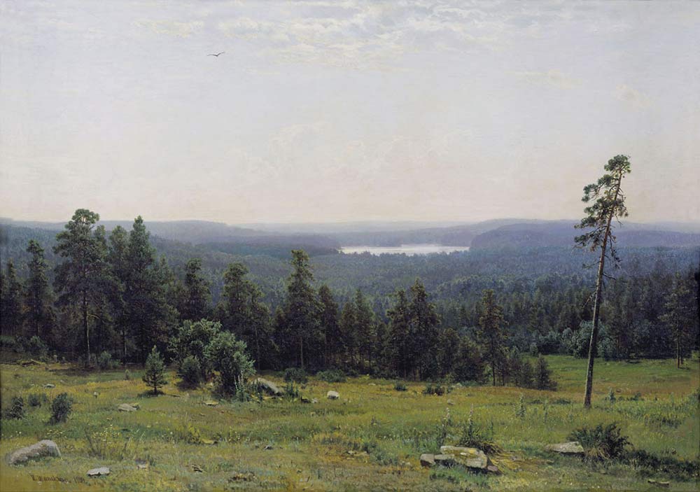 Иван Шишкин. Лесные дали. 1884