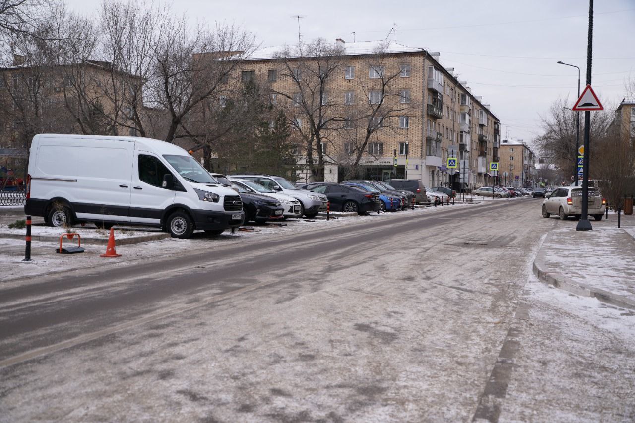 Платная парковка в Красноярске