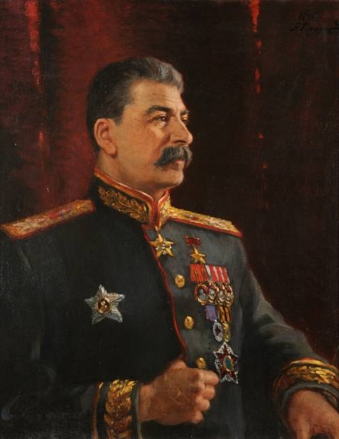 А.М. Герасимов. Портрет И.В.Сталина. 1945