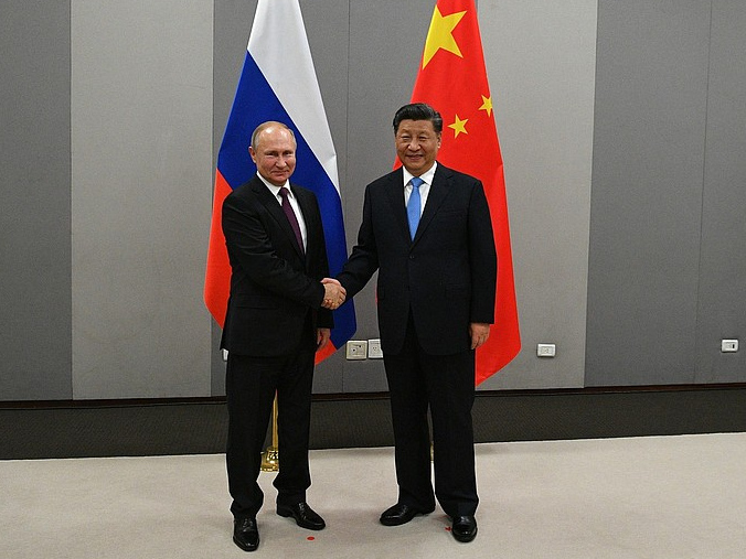 Владимир Путин и Си Цзиньпин