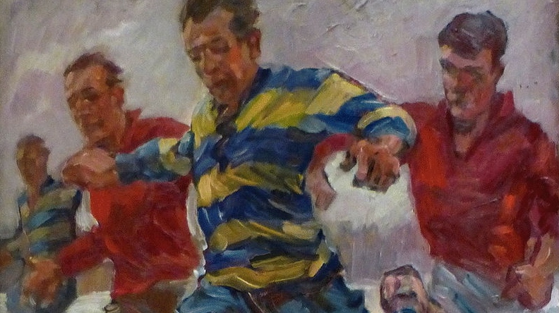 Жан Якоби. Футбол (фрагмент).1932