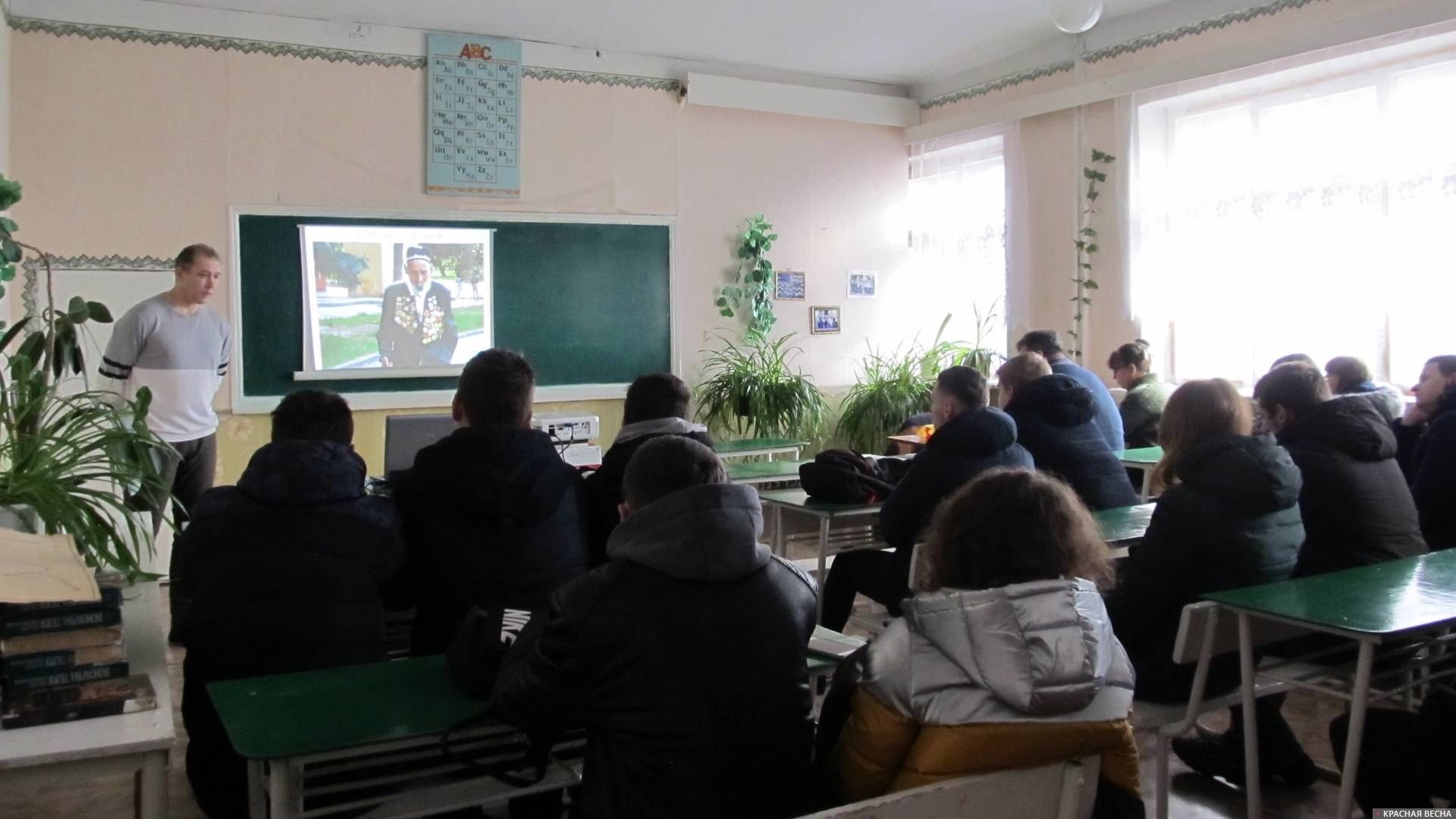 Урок, посвященный Сталинградской битве в Штеровском энерготехникуме