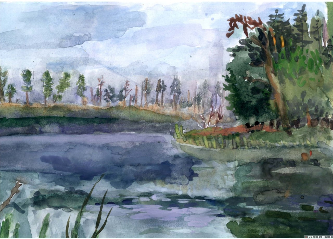 Урал, детский рисунок