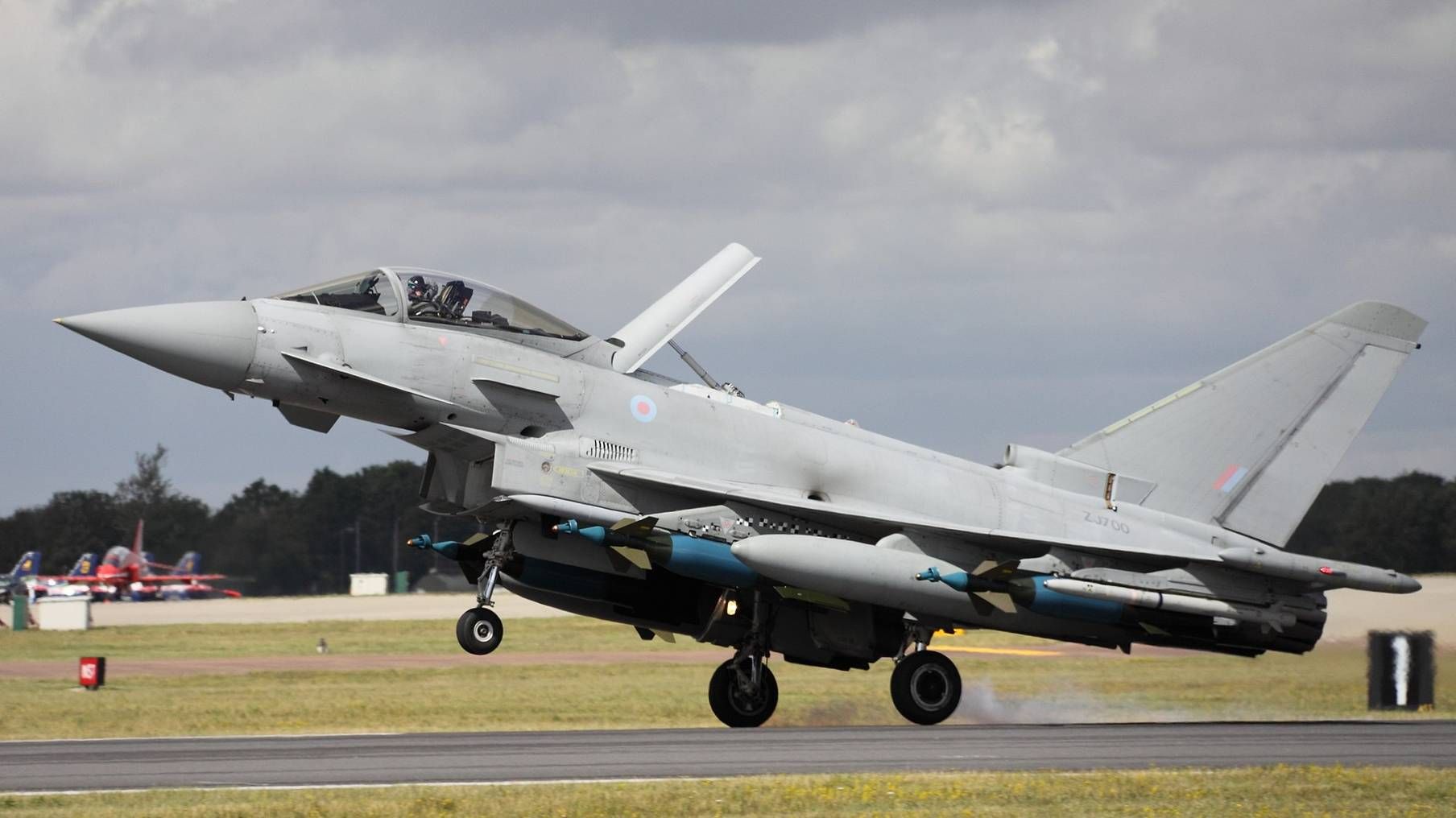 Eurofighter Typhoon ВВС Великобритании