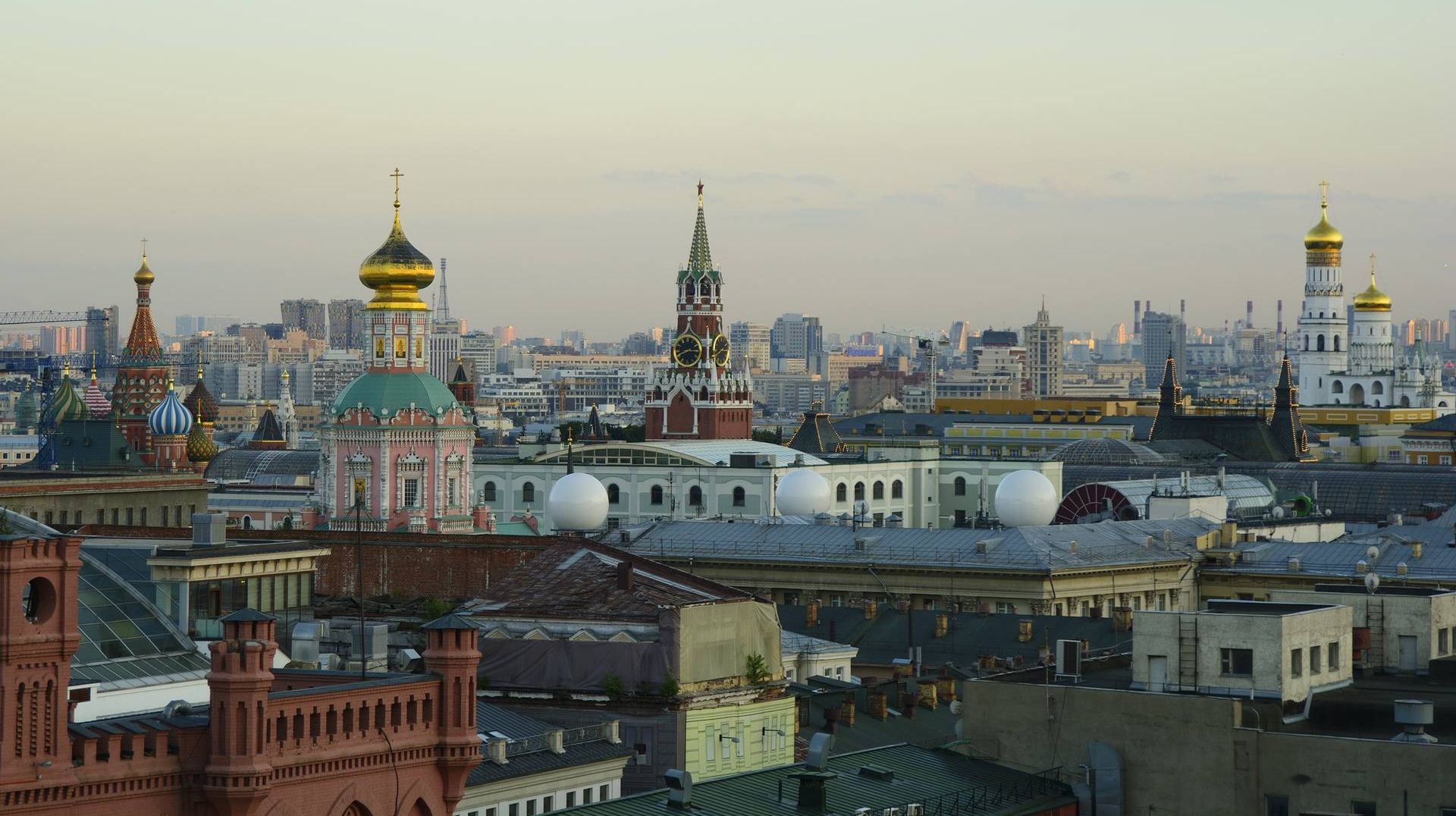 Москва, городской пейзаж.