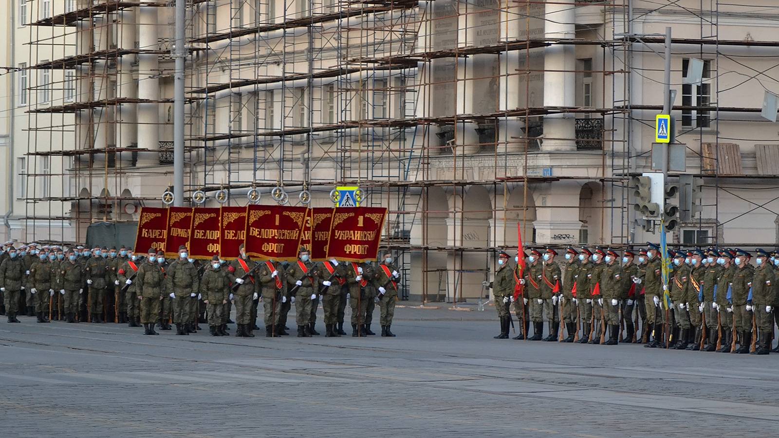 Репетиция парада Победы в Екатеринбурге