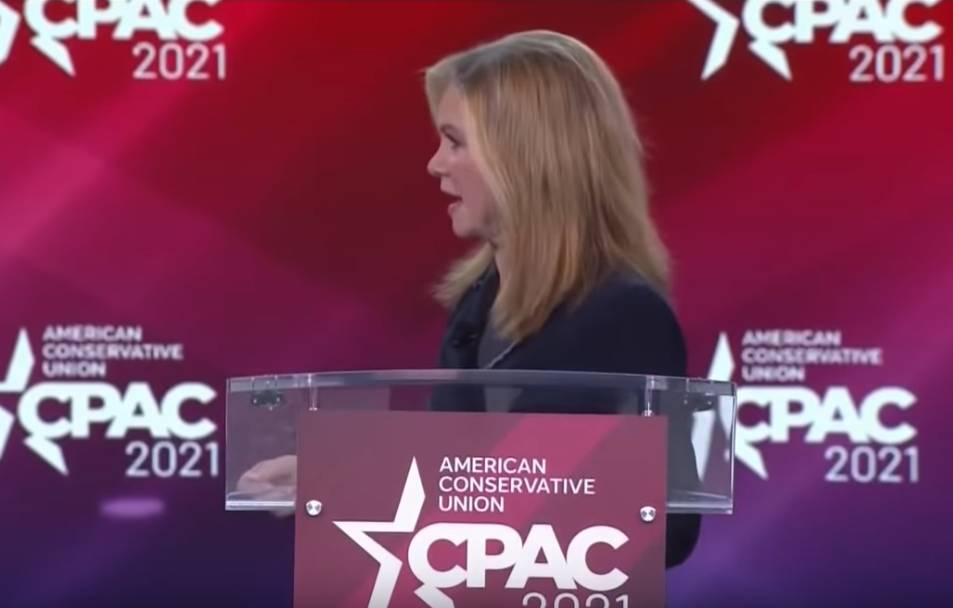 Марша Блэкберн на форуме CPAC-2021