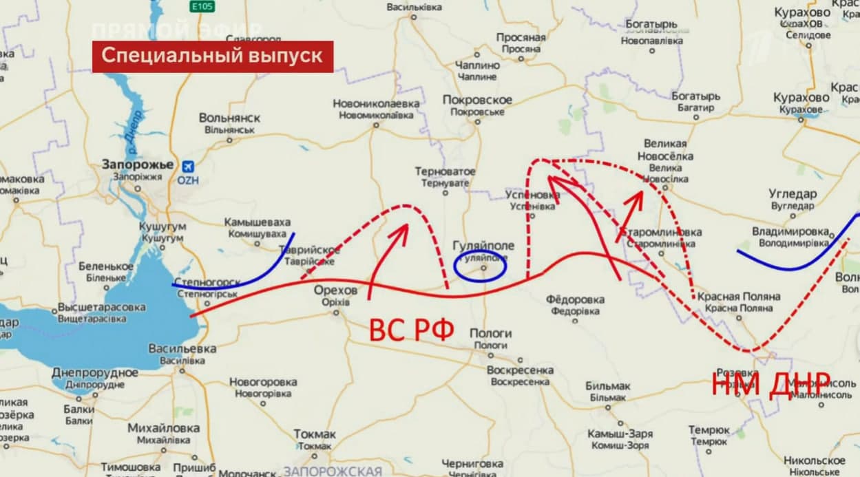 Линия фронта на утро 6 марта