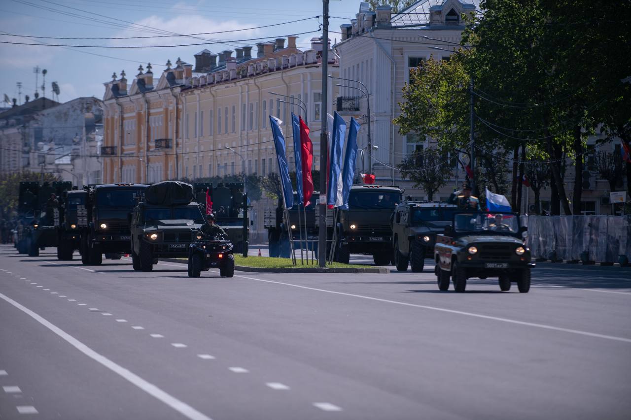 Боевые машины. Парад Победы. 9 мая 2024 года. Смоленск