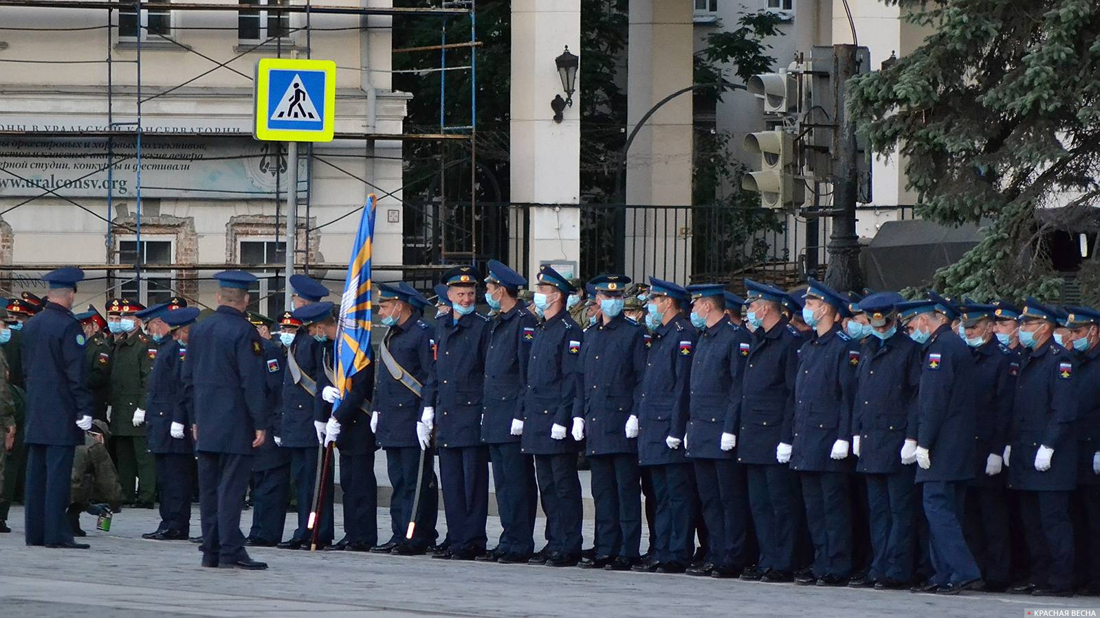 Репетиция парада Победы в Екатеринбурге