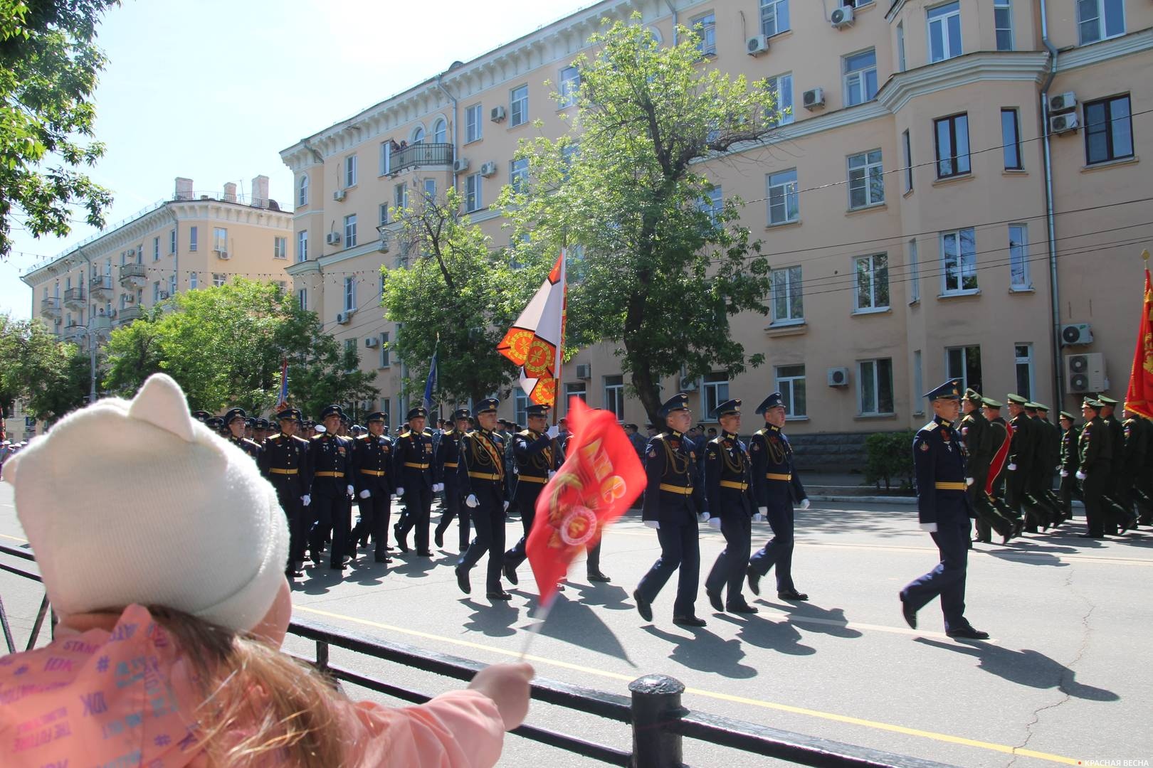 День Победы в Астрахани