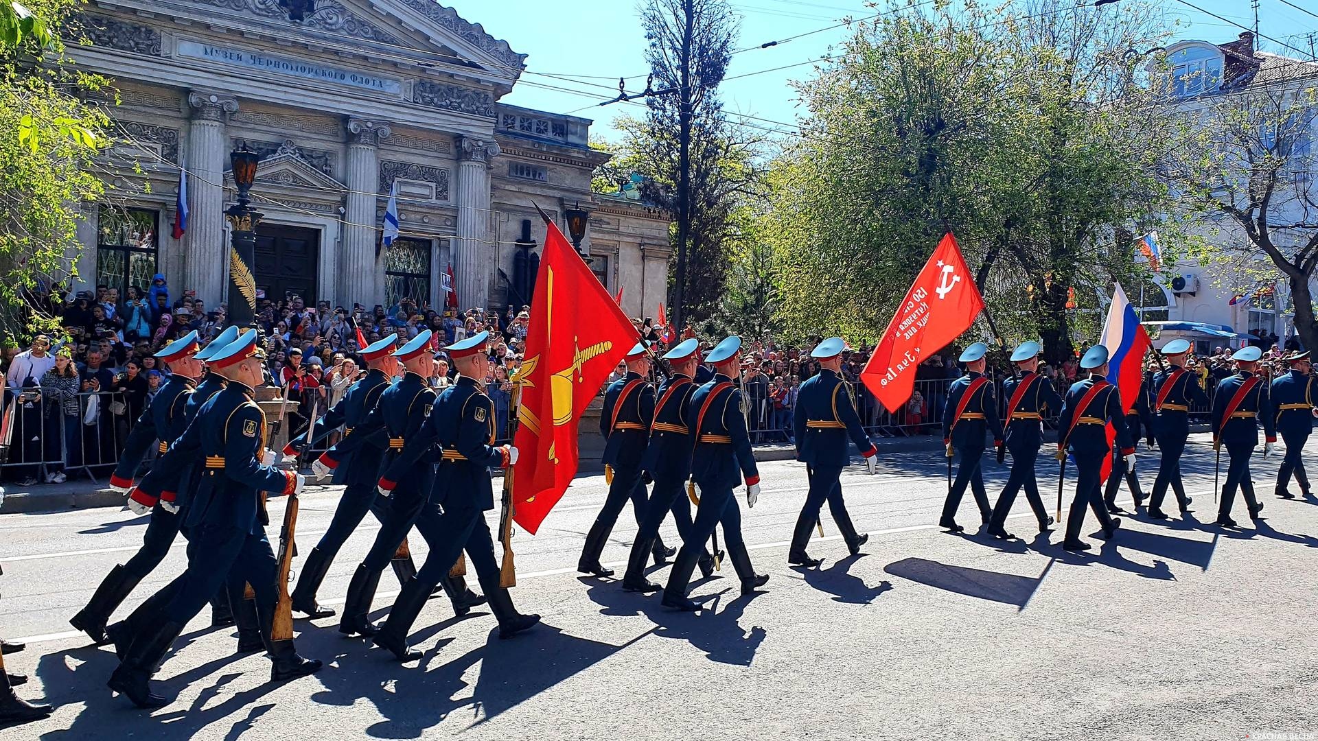 Парад Победы в Севастополе 