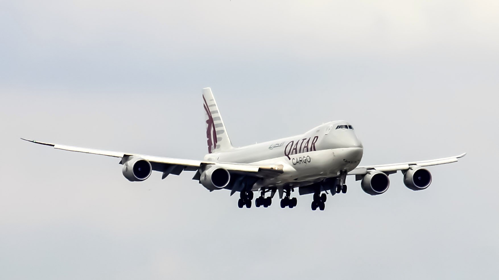 Авиалайнер Boeing-747. Катар