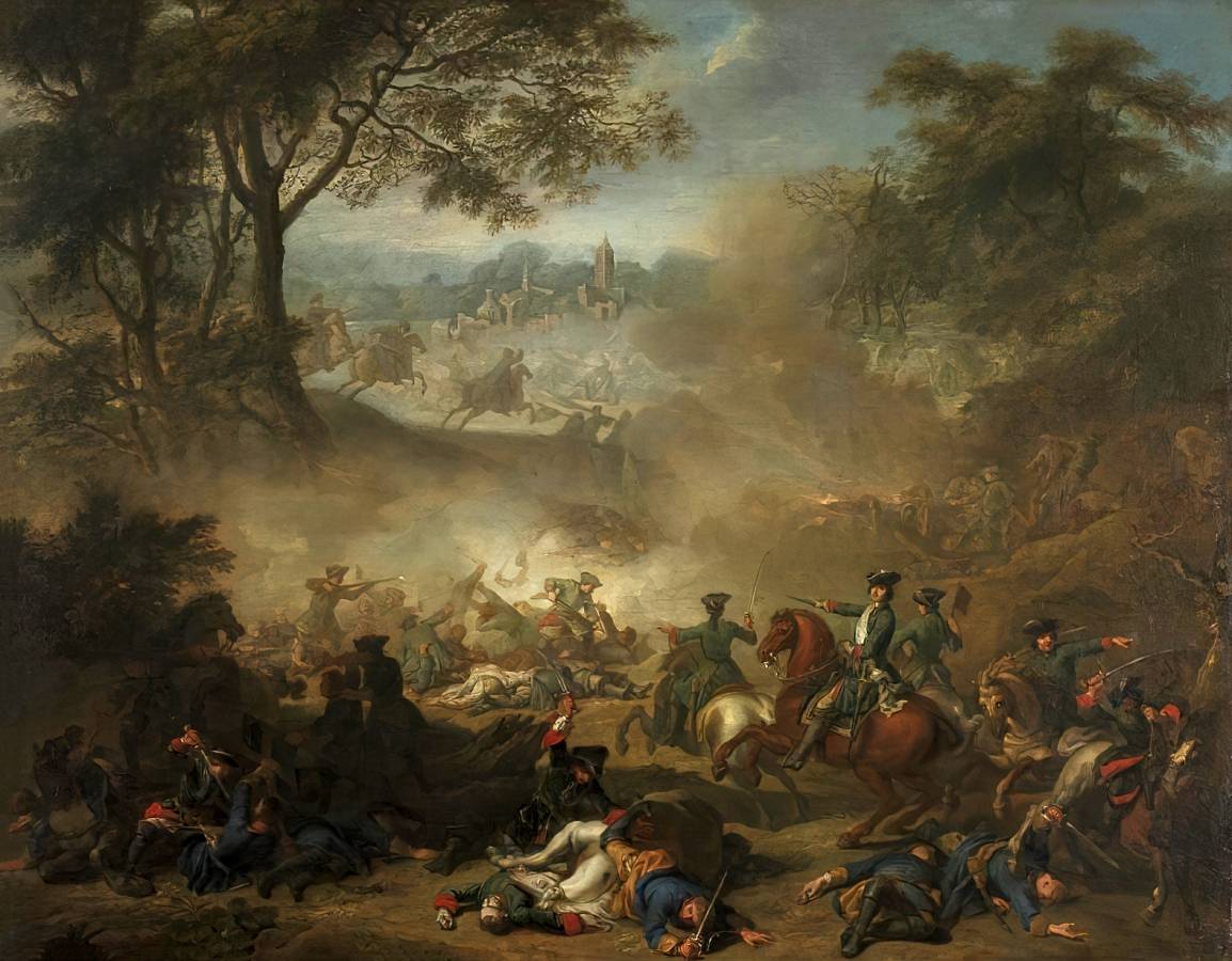 Жан Марк Наттье. Битва при лесной. 1717