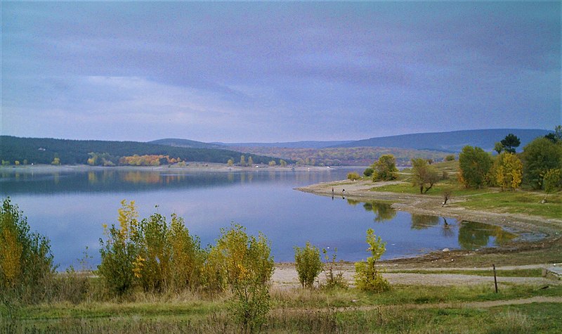 Водохранилище в Крыму