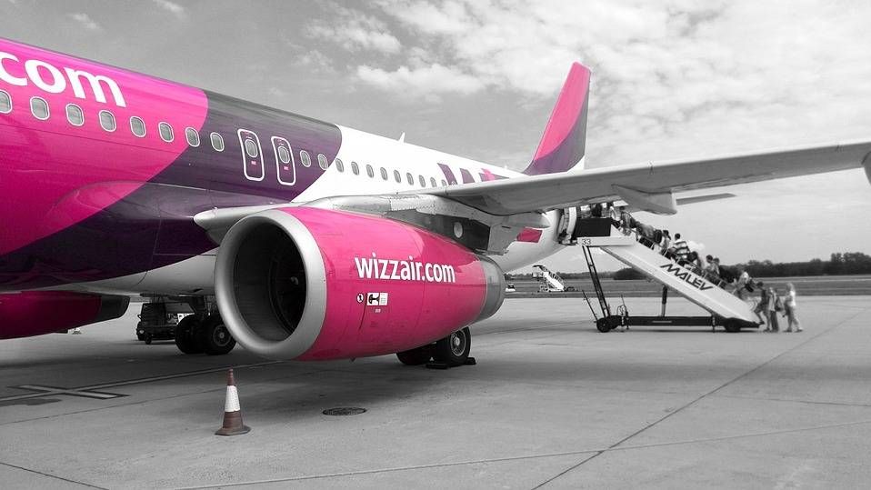 Самолёт авиакомпании Wizz Air